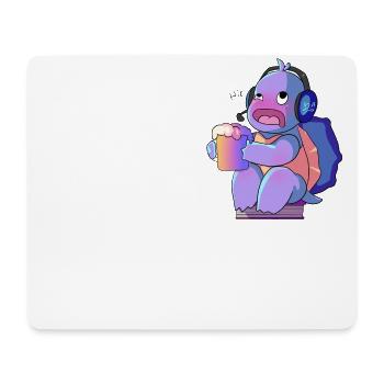 Bourrey tortoise - Mouse Pad (horizontal) - white - Front