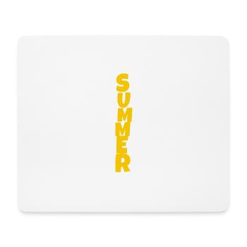 summer - Mousepad (Querformat) - Weiß - Vorne