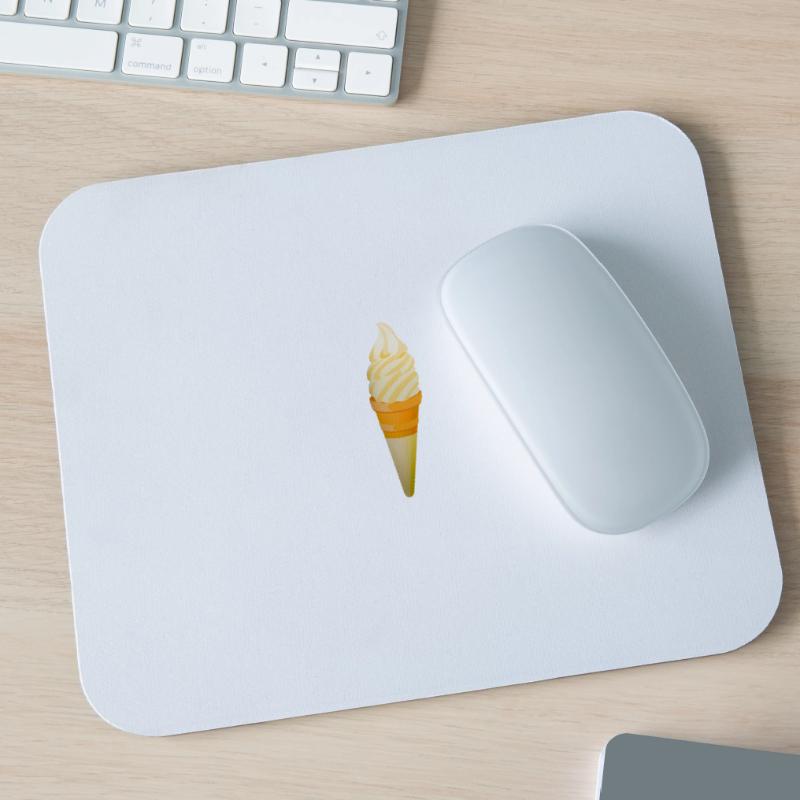 Eis Eiscreme Eiskrem Eiswaffel Softeis Softice Mousepad (Querformat)