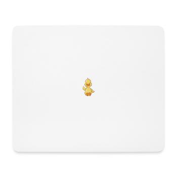 Waving Duck - Mouse Pad (horizontal) - white - Front