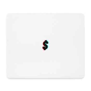 Dollar - Mousepad (Querformat) - Weiß - Vorne