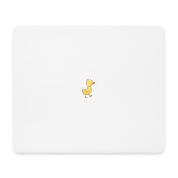 Entchen mit roten Bäkchen - Mousepad (Querformat) - Weiß - Vorne