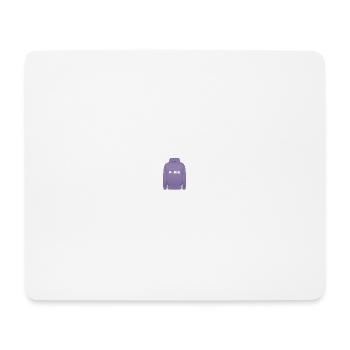 Paris Pullover Hoodie with Eiffel Tower - Mouse Pad (horizontal) - white - Front