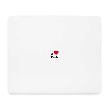 I love Paris - Mouse Pad (horizontal) - white - Front