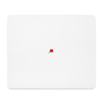 splash bunt farbe muster aufdruck comic style - Mousepad (Querformat) - Weiß - Vorne
