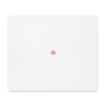 splash bunt farbe muster aufdruck comic style - Mousepad (Querformat) - Weiß - Vorne