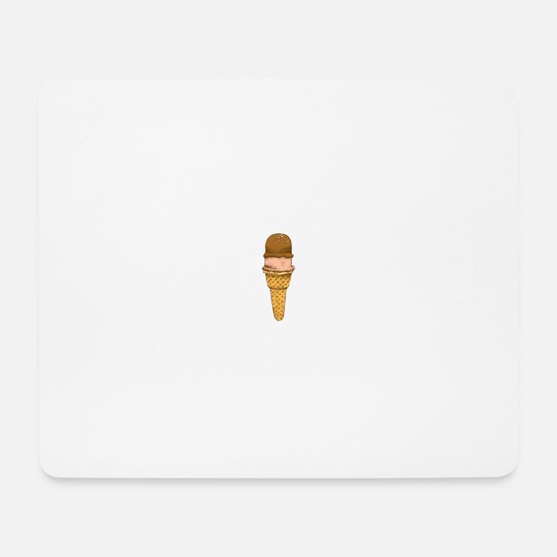 Sommer - Mousepad (Querformat) - Weiß