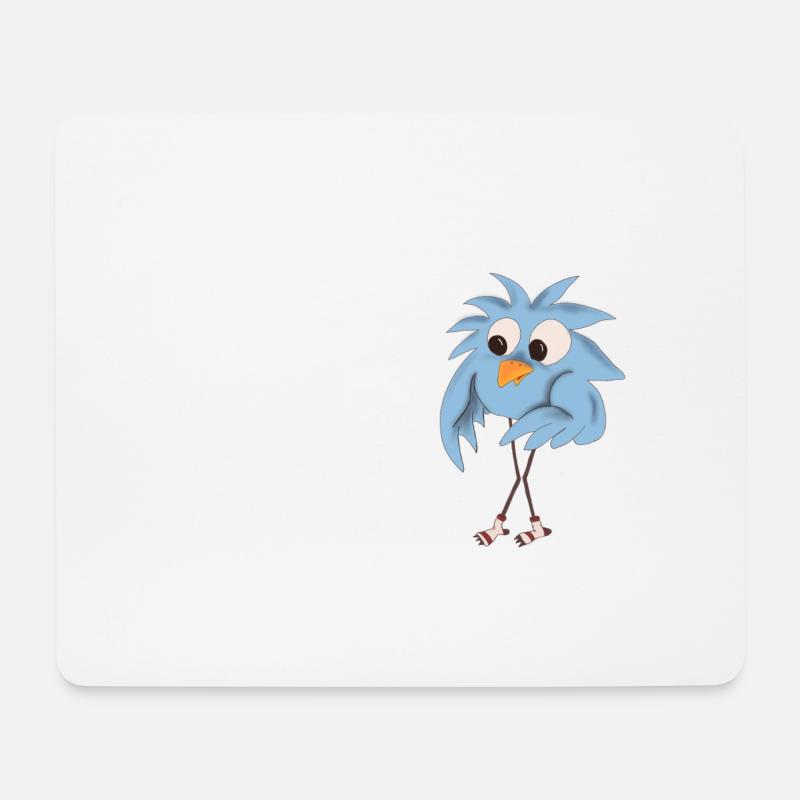 Gerdi goes - Mouse Pad (horizontal) - white