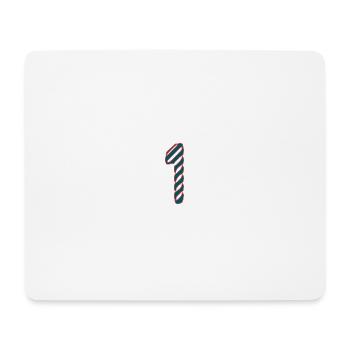 JAHRESTAG. ALLES GUTE ZUM GEBURTSTAG. ALLES GUTE ZUM GEBURTSTAG. - Mousepad (Querformat) - Weiß - Vorne
