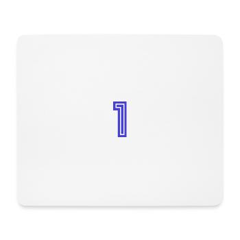 1. 1 Jahr. 1. JAHRESTAG. 1-JÄHRIGES JUBILÄUM - Mousepad (Querformat) - Weiß - Vorne