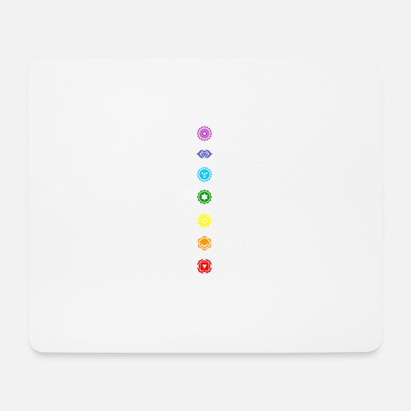 Chakra - Mouse Pad (horizontal) - white