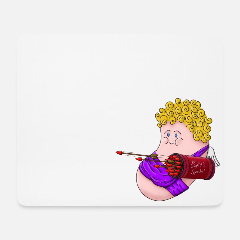 CupidBean - Mousepad (Querformat) - Weiß
