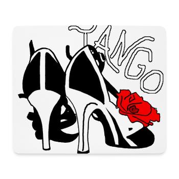 Tango - my passion! Dance! Dance! - Mouse Pad (horizontal) - white - Front