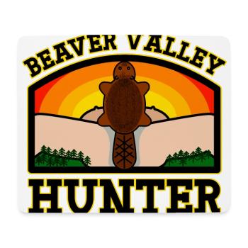 Beaver Valley Hunter Beaver Valley Hunter Men - Mouse Pad (horizontal) - white - Front