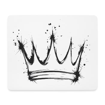 Crown Splash Art - Mouse Pad (horizontal) - white - Front