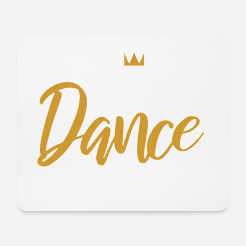 King of Dance Floor - Mousepad (Querformat) - Weiß