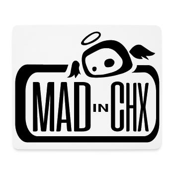 Mad in CHX logo - Mouse Pad (horizontal) - white - Front