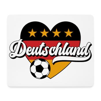 Deutschland - Mousepad (Querformat) - Weiß - Vorne