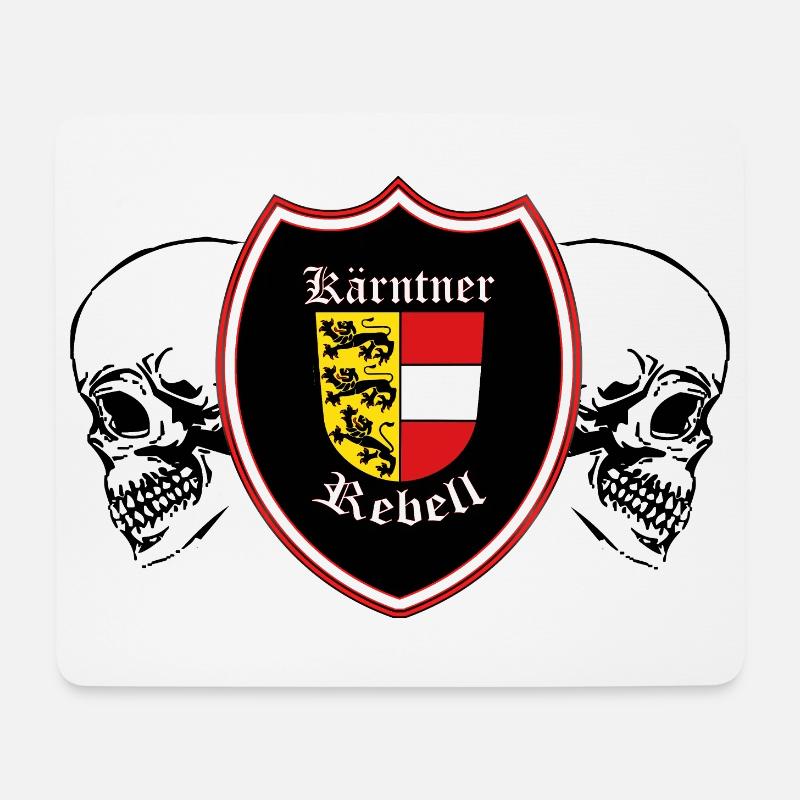 Kärnten - Mousepad (Querformat) - Weiß
