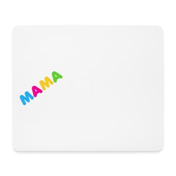 Mama Happiness Design - Tapis de souris (format paysage) - blanc - Devant