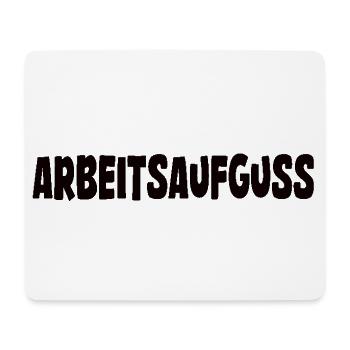 Kaffee Kaffeespruch - Mousepad (Querformat) - Weiß - Vorne