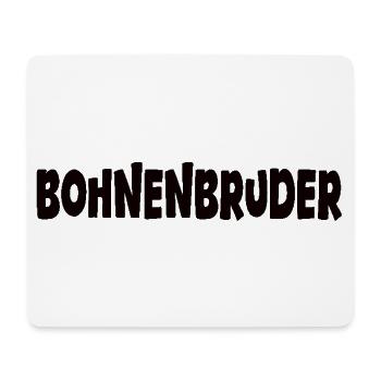 Coffee Bean Brother - Mouse Pad (horizontal) - white - Front
