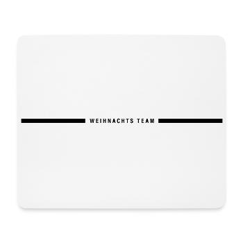 Christmas Team Line - Mouse Pad (horizontal) - white - Front