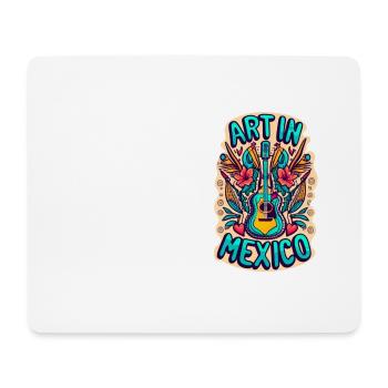 Kunst in Mexiko - Mousepad (Querformat) - Weiß - Vorne