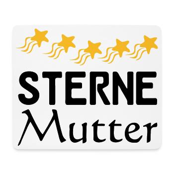 Sterne Mutter Mama Muttertag Familie Geschenk - Mousepad (Querformat) - Weiß - Vorne