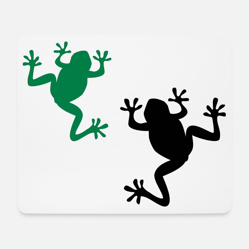 frog - Mouse Pad (horizontal) - white