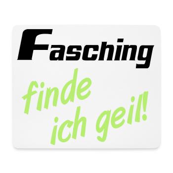 Party Shirt ,Feiern , Karneval, Fasching geil(25) - Mousepad (Querformat) - Weiß - Vorne