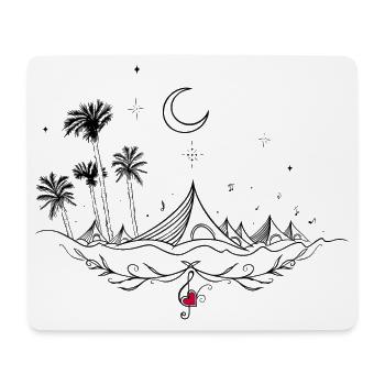 Music Festival Music Festival - Mouse Pad (horizontal) - white - Front