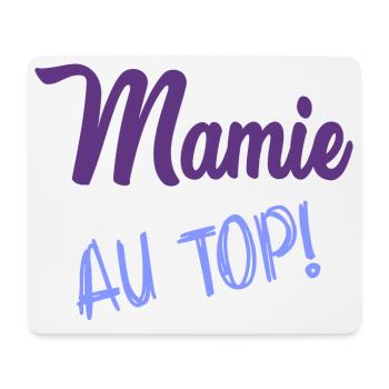 MAMIE. MAMAN. FÊTE DES MÈRES - Tapis de souris (format paysage) - blanc - Devant