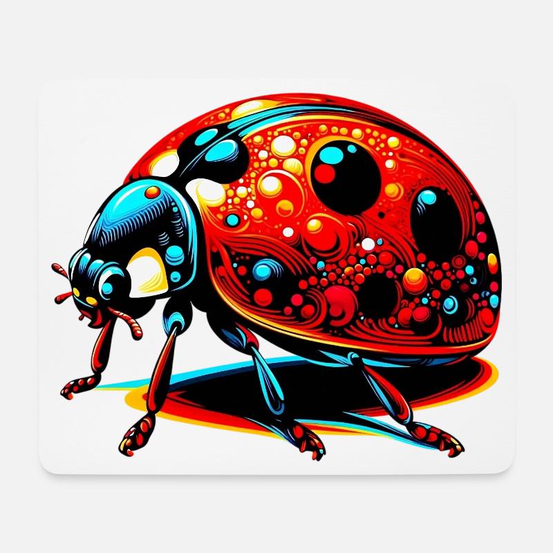 Ladybird - Mouse Pad (horizontal) - white