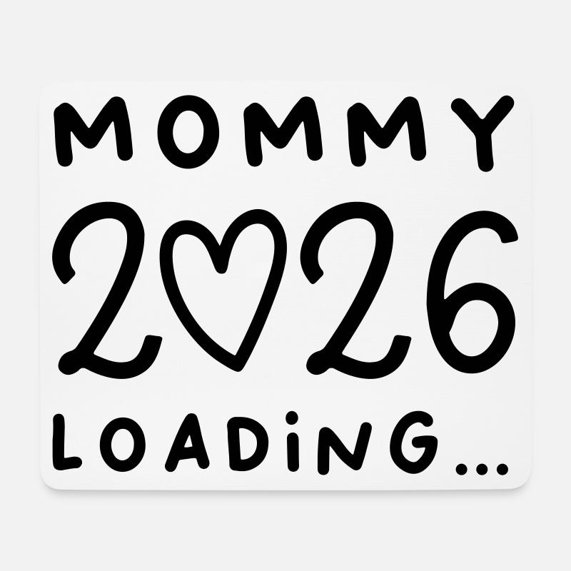 Mommy 2026 - Mouse Pad (horizontal) - white