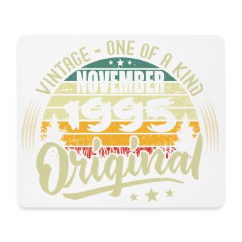 Vintage November 1995 Original November 1995 - Mouse Pad (horizontal) - white - Front
