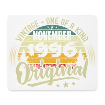 Vintage November 1996 Original November 1996 - Mouse Pad (horizontal) - white - Front