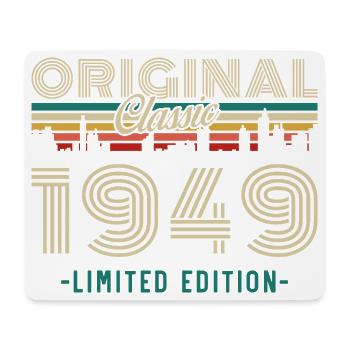 1949 Vintage Retro Birthday Gift - Mouse Pad (horizontal) - white - Front