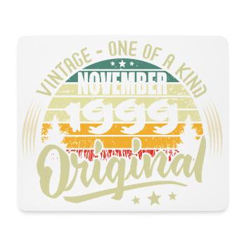 Jahrgang November 1999 Original November 1999 - Mousepad (Querformat) - Weiß - Vorne