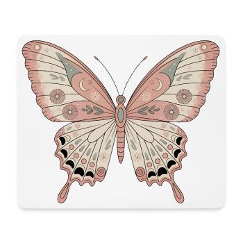 Boho Butterfly - Mouse Pad (horizontal) - white - Front