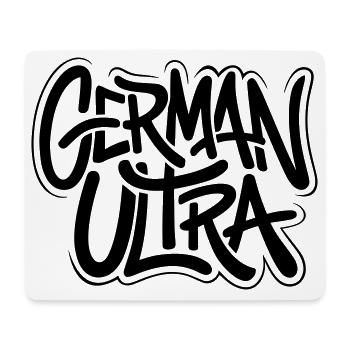Ultra allemand - Tapis de souris (format paysage) - blanc - Devant