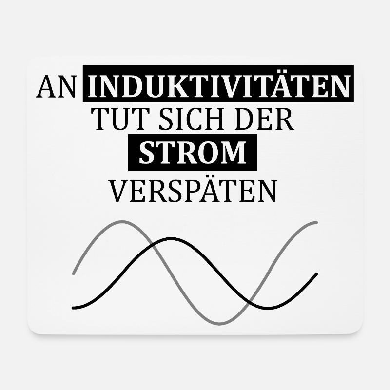 Lustiger Spruch für Elektrotechniker, Ingenieure - Mousepad (Querformat) - Weiß