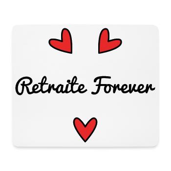 RENTE. ES LEBE DER RUHESTESTAND. FROHEN RUHESTAND - Mousepad (Querformat) - Weiß - Vorne