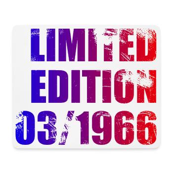 60e anniversaire Édition Limitée 03/1966 - Tapis de souris (format paysage) - blanc - Devant