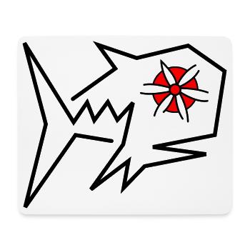 Blossoms Fish Fantasy - Mouse Pad (horizontal) - white - Front