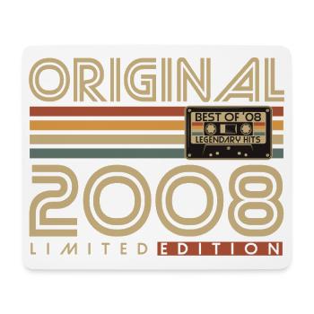 2008 Vintage Vintage Retro Birthday Gift - Mouse Pad (horizontal) - white - Front
