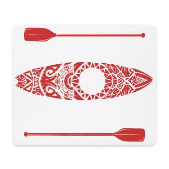Stand Up Paddle Life Is All About Balance - Mousepad (Querformat) - Weiß - Vorne