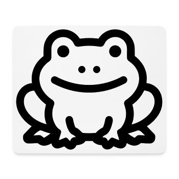 frog - Mouse Pad (horizontal) - white - Front
