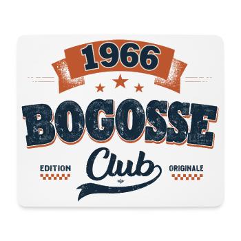 Men's 60th Anniversary Gift 1966 – Bogosse Club - Mouse Pad (horizontal) - white - Front