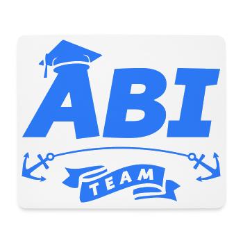 Abi Team Abschlussanker - Mousepad (Querformat) - Weiß - Vorne